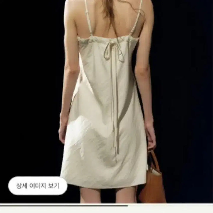 [BUNJANG] SIE RENE Back Tie Summer Dress Cream XS / sie 시에 르네 백 타이 썸머 드레스 크림 XS