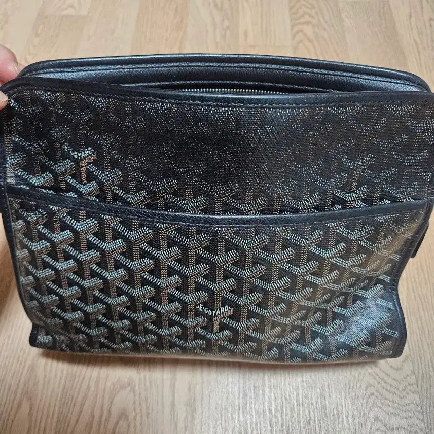 [BUNJANG] Goyard Saint Louis GM Clutch Black / 고야드 쥬방스MM클러치 팝니다.