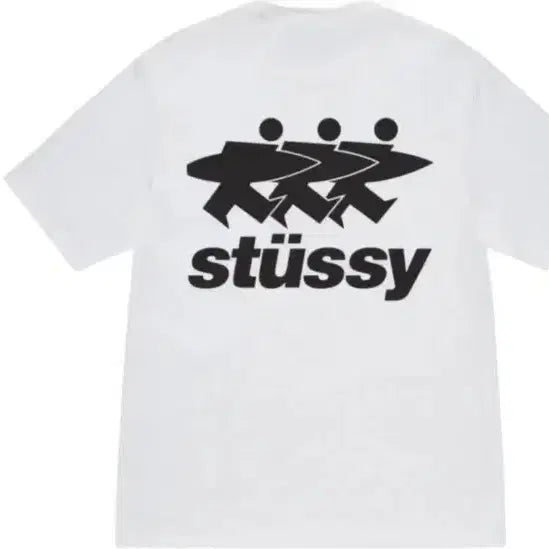 [BUNJANG] Stussy World Tour T-Shirt White / 스투시 월드투어 반팔 티셔츠 화이트