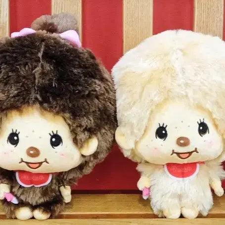 [BUNJANG] Monchhichi Medium Size Doll Atamadeka Nuigurumi / 몬치치 중형 인형 아타마데카 누이구루미