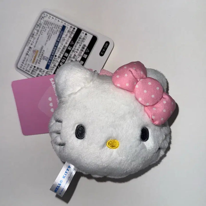 [BUNJANG] Sanrio Hello Kitty Mascot Face Keyring / 산리오 헬로키티 마스코트 페이스 키링 kc인증 완료 정품