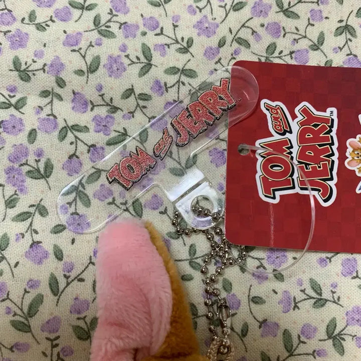 [BUNJANG] Stretched Jerry Mini Plush Keychain / 늘어난 제리 미니인형 키링