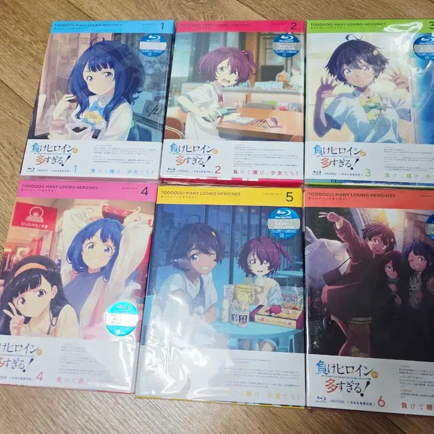 [BUNJANG] The Many Loves of Contract Girlfriend Blu-ray Complete Set (Storage Box, Animate Bonus) / 패배히로인이 너무 많아 블루레이 전권 세트(수납박스, 애니메이트 특전)