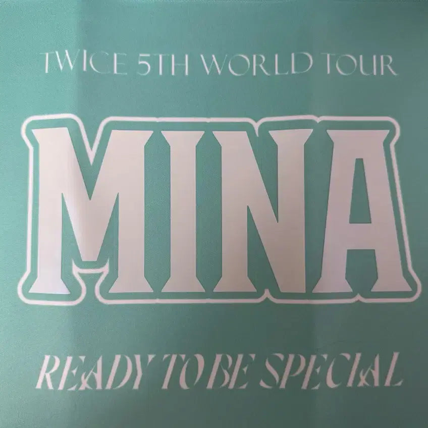 [BUNJANG] Twice Mina Stadium Tour Slogan / 트와이스 미나 슬로건 팝니다