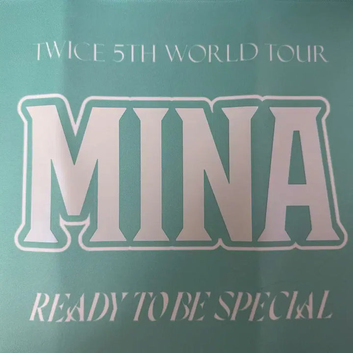 [BUNJANG] Twice Mina Stadium Tour Slogan / 트와이스 미나 슬로건 팝니다