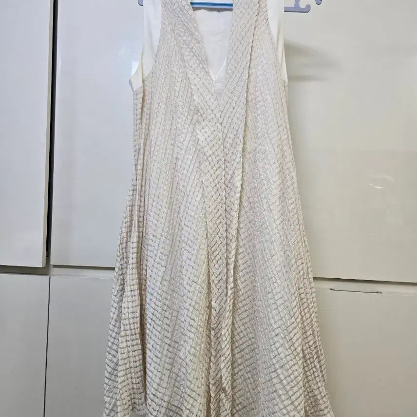 [BUNJANG] Issha Ivory Long Vest / 잇샤 아이보리색 롱 베스트