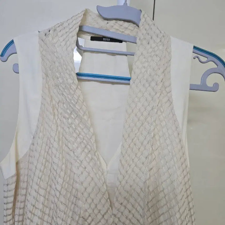 [BUNJANG] Issha Ivory Long Vest / 잇샤 아이보리색 롱 베스트
