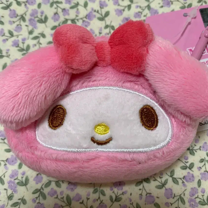[BUNJANG] My Melody Mini Pouch Carabiner Keyring / 마이멜로디 미니파우치 카라비너 키링