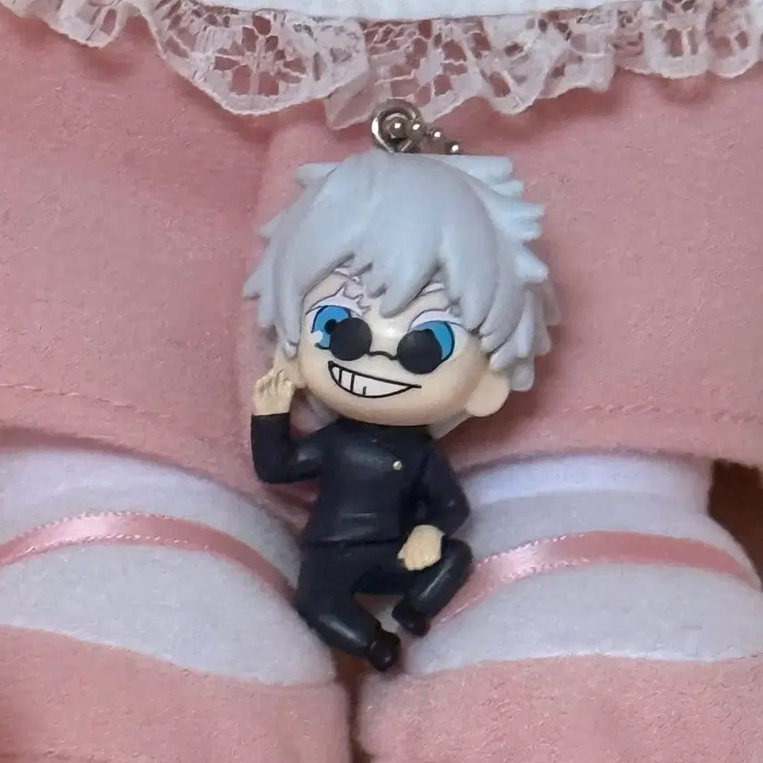 [BUNJANG] Jujutsu Kaisen Satoru Gojo Deformation Keyring (Unsealed) / 개봉) 주술회전 고죠 사토루 데포르메 키링
