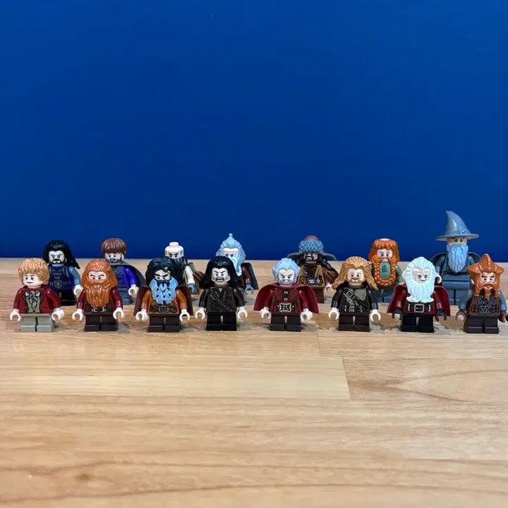 [BUNJANG] LEGO Lord of the Rings Minifigure Set (Includes 12 Characters: Thorin, Bilbo, Gandalf, and more) / 12가신(소린+빌보+간달프 포함) 레고 반지 미니피규어