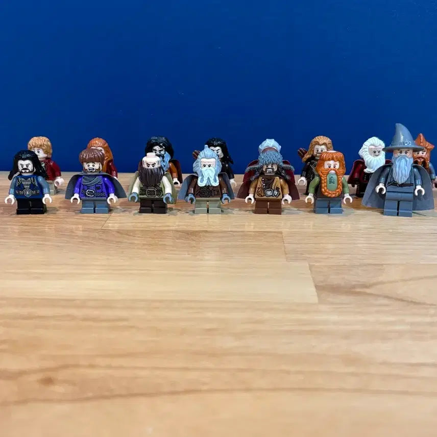 [BUNJANG] LEGO Lord of the Rings Minifigure Set (Includes 12 Characters: Thorin, Bilbo, Gandalf, and more) / 12가신(소린+빌보+간달프 포함) 레고 반지 미니피규어