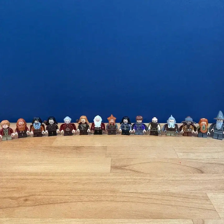 [BUNJANG] LEGO Lord of the Rings Minifigure Set (Includes 12 Characters: Thorin, Bilbo, Gandalf, and more) / 12가신(소린+빌보+간달프 포함) 레고 반지 미니피규어