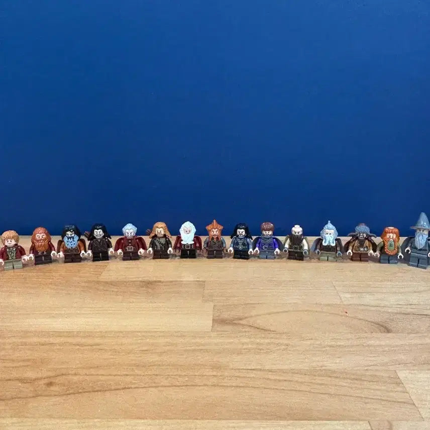 [BUNJANG] LEGO Lord of the Rings Minifigure Set (Includes 12 Characters: Thorin, Bilbo, Gandalf, and more) / 12가신(소린+빌보+간달프 포함) 레고 반지 미니피규어