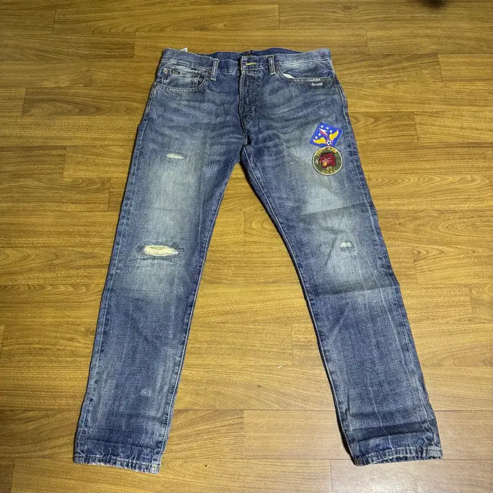 [BUNJANG] Polo Sullivan Slim Patch Denim - Waist 33, Length 32 / 폴로 설리번 슬림 패치 데님 허리33 기장32 노수선