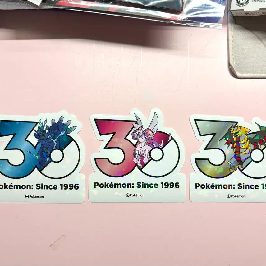 [BUNJANG] Pokemon 30th Anniversary Seongsu Pop-up Olive Young Korea Limited Sticker Bundle Set / 일괄 포켓몬 30주년 성수 팝업 올리브영 한국 스티커