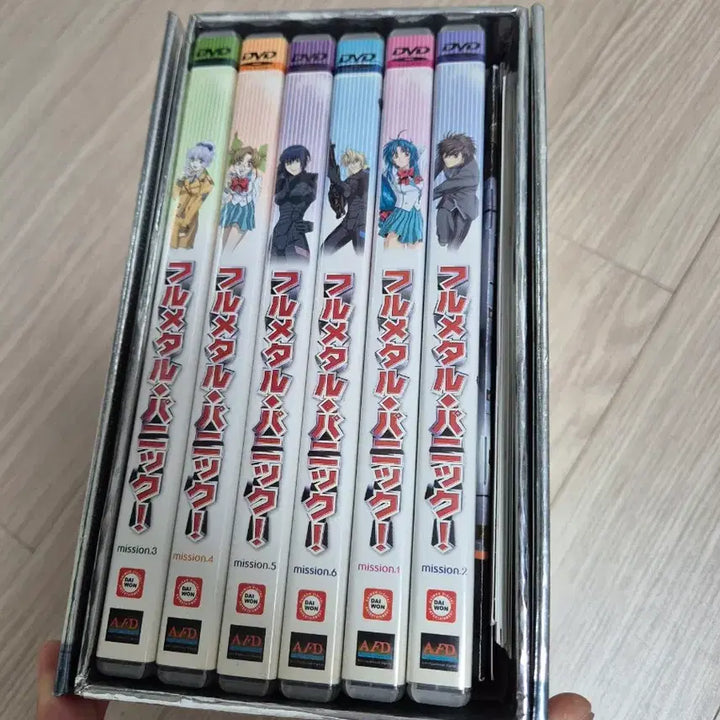 [BUNJANG] Full Metal Panic! Season 1 DVD First Press Limited Edition / 풀메탈패닉 1기 초회판 dvd