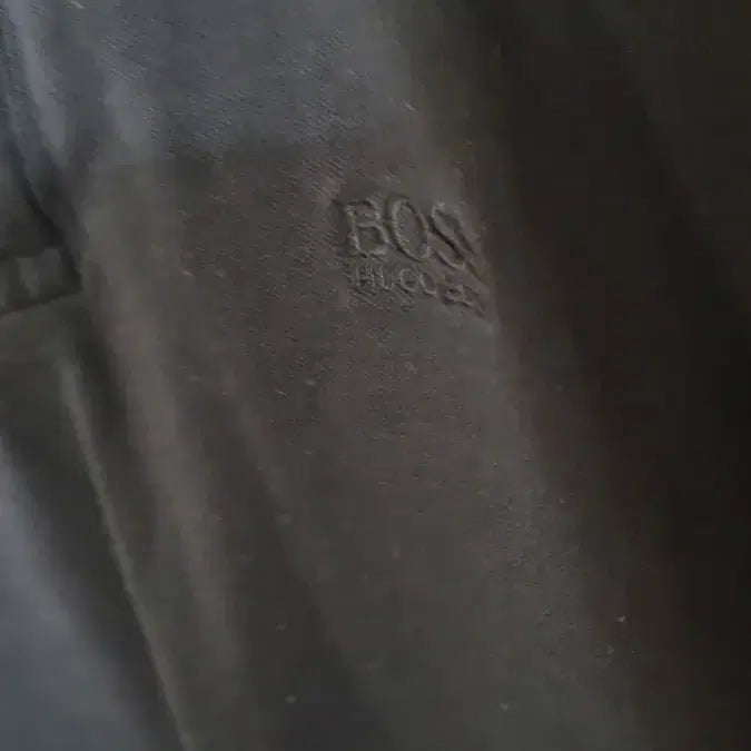 [BUNJANG] BOSS Pima Cotton Short Sleeve T-Shirt, Black, Size L / 보스피마코튼반팔티.  L