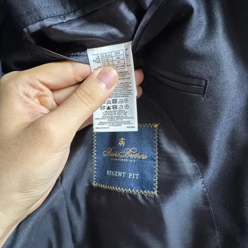 [BUNJANG] Brooks Brothers Gold Button Blazer Navy Wool / 브룩스브라더스 금장 자켓 40s