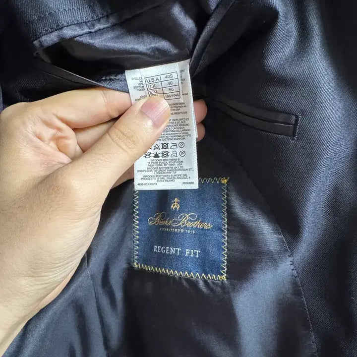 [BUNJANG] Brooks Brothers Gold Button Blazer Navy Wool / 브룩스브라더스 금장 자켓 40s