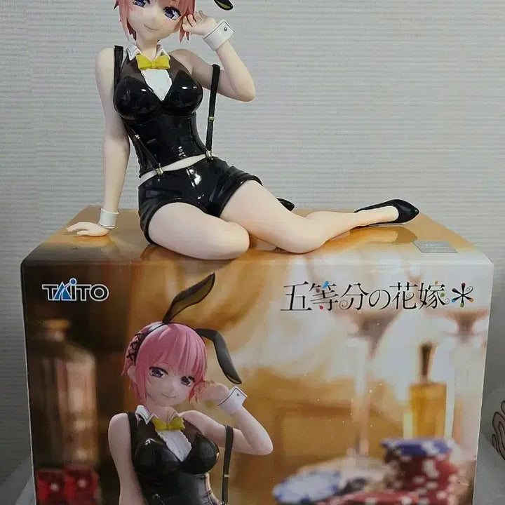 [BUNJANG] Taito Desktop Cute The Quintessential Quintuplets Ichika Nakano Bunny Girl Figure (Unsealed) / 타이토 데스크탑 큐트 5등분의 신부 나카노 이치카 바니걸 피규어