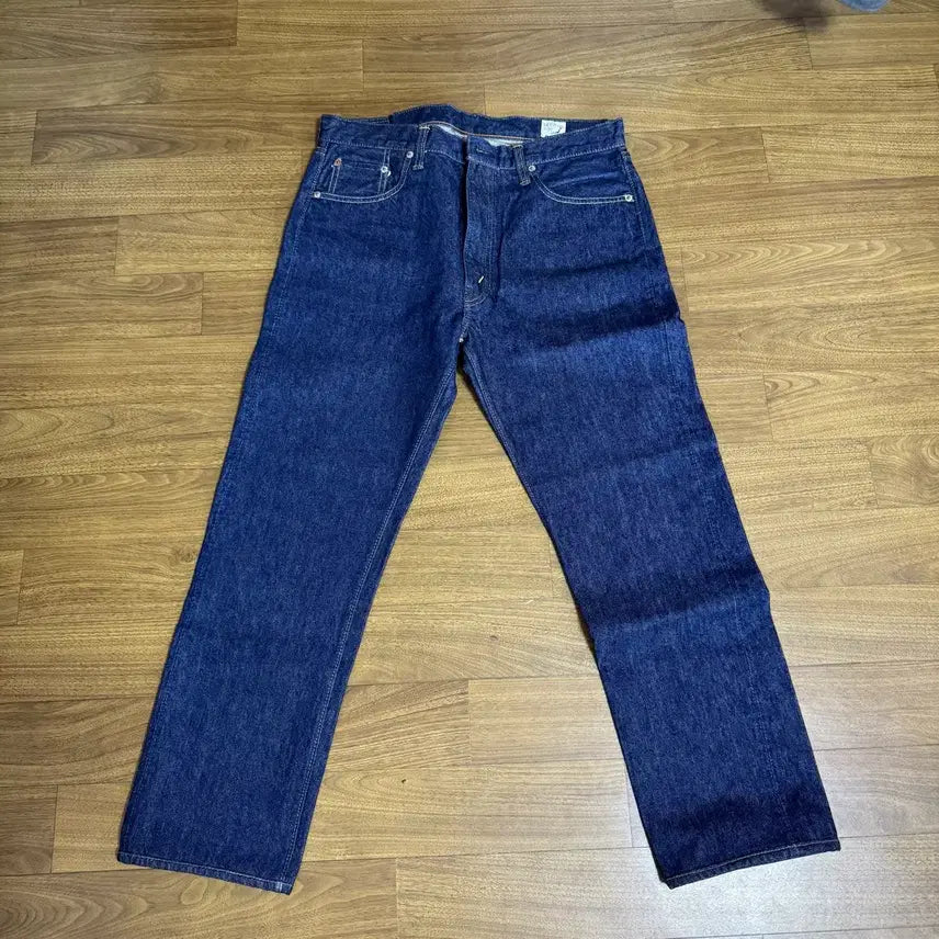 [BUNJANG] OrSlow 107 One Wash Denim Jeans Size 3 / 오어슬로우 107 원워시 3사이즈 (허리42cm)