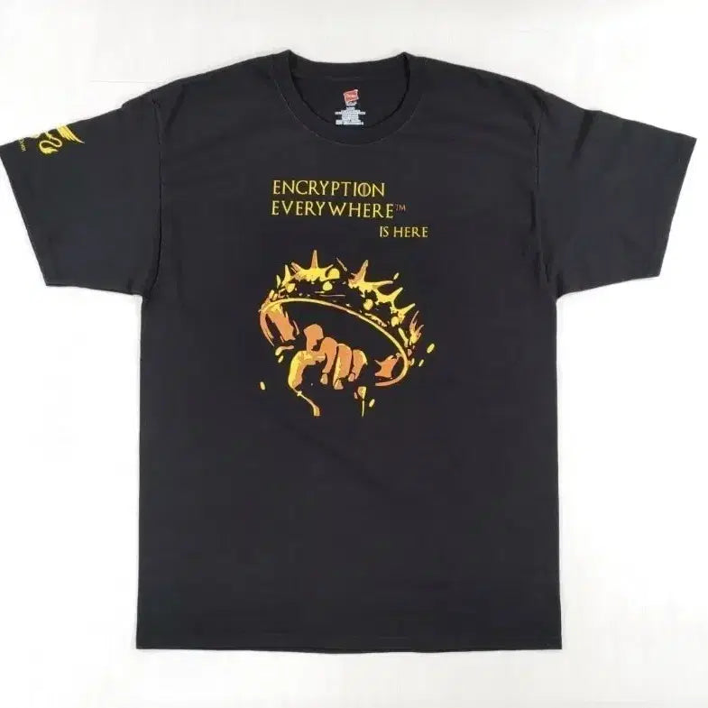 [BUNJANG] DigiCert Encryption T-Shirt Large / 디지서트 엔크랩션 반팔 티셔츠  L