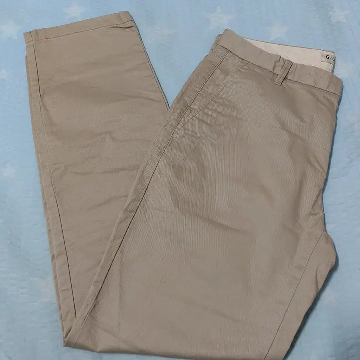 [BUNJANG] Giordano Cotton Pants Beige / 지오다노 면바지 (미사용)