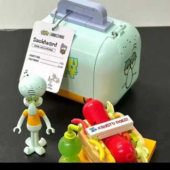 [BUNJANG] SpongeBob SquarePants &amp; Squidward Tentacles LEGO Figures / 스폰지밥 징징이 레고 피규어 팝니다