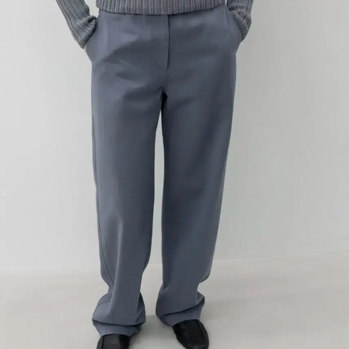 [BUNJANG] LFM Curve Cotton Pants (Blue Gray) Size S / LFM Curve Cotton Pants (Blue Gray) 새제품 s
