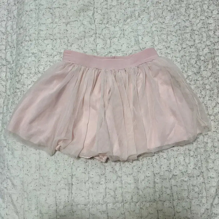 [BUNJANG] Pink Tulle Tutu Skirt / 연분홍색 핑크색 튜튜 스커트 치마 러블리힙 발레코어