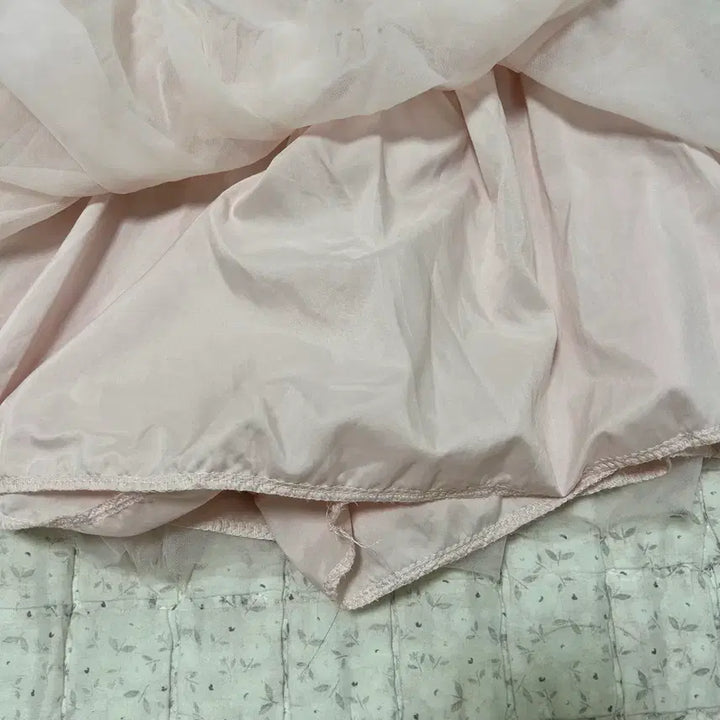 [BUNJANG] Pink Tulle Tutu Skirt / 연분홍색 핑크색 튜튜 스커트 치마 러블리힙 발레코어