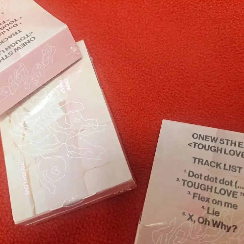 [BUNJANG] Onew Tough Love Pocket Book Ver. Album / 온유 터프러브 포켓북ver 앨범 (새상품)