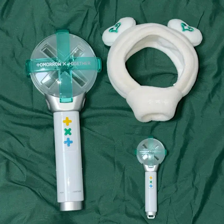 [BUNJANG] TXT MOABONG Bundle Set (Lightstick, Keyring, Hat Cover) / 일괄) 투바투 모아봉+모아봉 키링+모자 커버