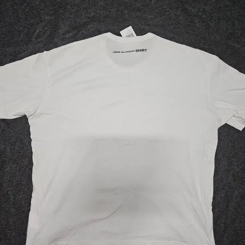 [BUNJANG] Comme des Garçons Blackheart Logo Back Oversized T-Shirt / 꼼데가르송 셔츠 백로고 반팔티  오버핏