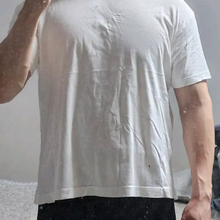 [BUNJANG] Comme des Garçons Blackheart Logo Back Oversized T-Shirt / 꼼데가르송 셔츠 백로고 반팔티  오버핏