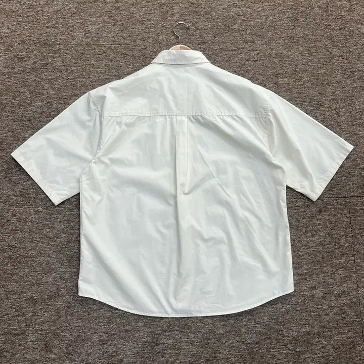 [BUNJANG] Covernat C Logo Cotton Short Sleeve Shirt - Size M / 커버낫 C로고 코튼 반팔 셔츠 M