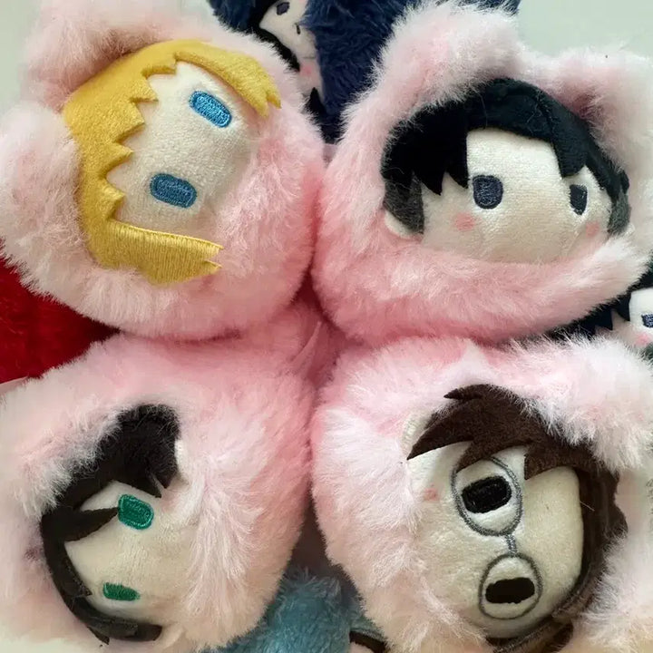 [BUNJANG] Attack on Titan Haru Neko Plush Set Eren Armin Levi Hange / (일괄) 진격의 거인 하루냥코 누이 에렌 아르민 리바이 한지 인형