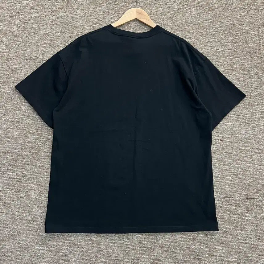 [BUNJANG] Critic Black Printing Short Sleeve T-Shirt XL / 크리틱 블랙 프린팅 반팔티 XL