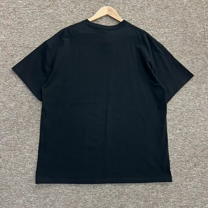 [BUNJANG] Critic Black Printing Short Sleeve T-Shirt XL / 크리틱 블랙 프린팅 반팔티 XL