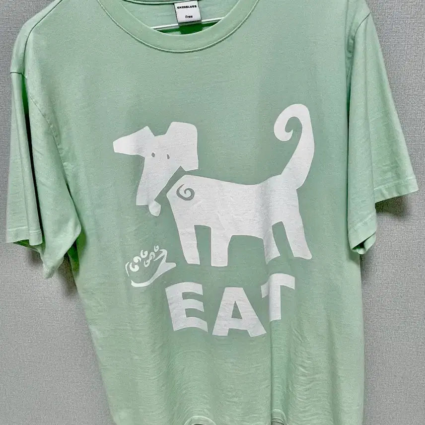 [BUNJANG] Enzo Blues Mint T-Shirt / 엔조블루스 민트반팔