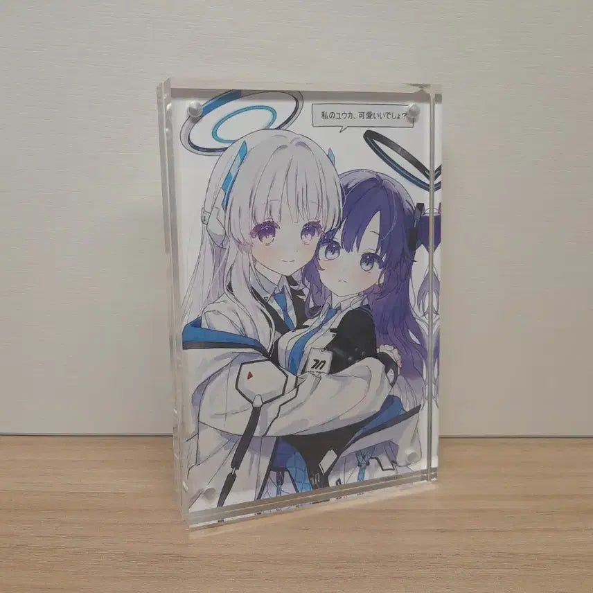[BUNJANG] Blue Archive Yuuka Noah Acrylic Postcard Set / 블루아카이브 유우카 노아 아크릴 엽서
