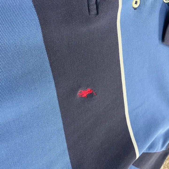 [BUNJANG] Polo Ralph Lauren Striped Polo Shirt XL / 폴로 랄프로렌 스트라이프 카라티 XL