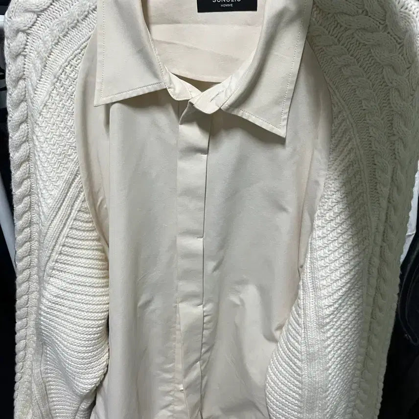 [BUNJANG] Songzio Homme Knit Shirt Jacket Size 50 / 송지오 옴므 니츠 셔츠 자켓 50사이즈