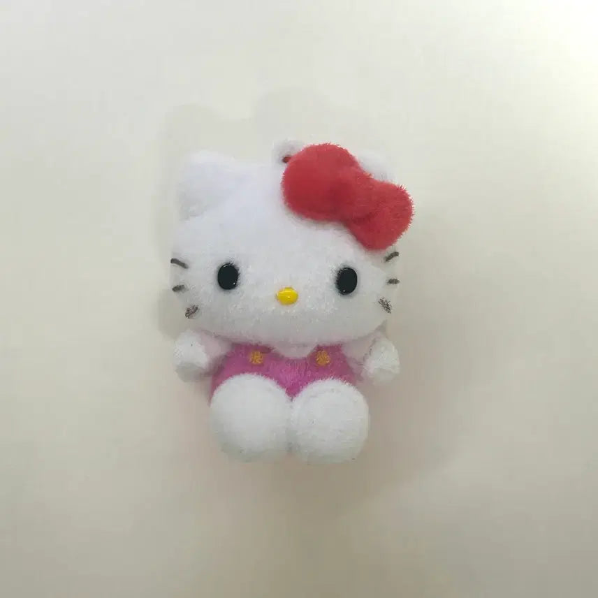 [BUNJANG] Sanrio Hello Kitty Fluffy Mascot Keyring / 산리오 헬로키티 키티 마스코트 플로키 키링