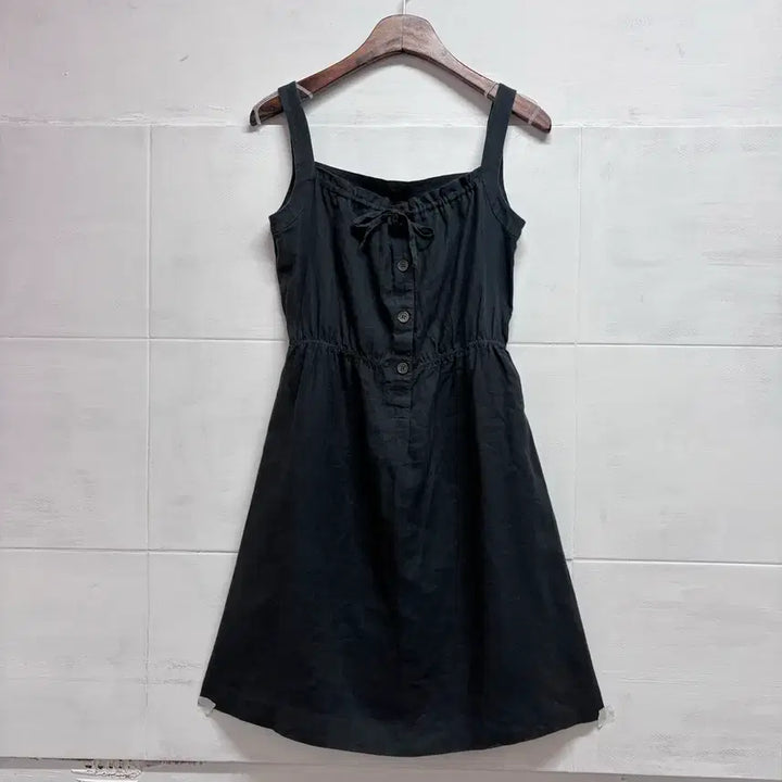 [BUNJANG] A.P.C. Navy Linen Slip Dress XS / A.P.C. 아페쎄 네이비 린넨 슬립 원피스 XS JPN