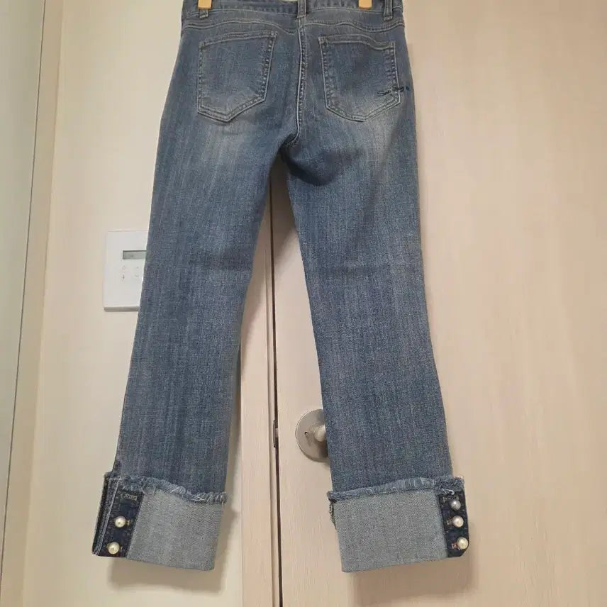 [BUNJANG] Son Jung Wan Pearl Embellished Trousers / 손정완 진주바지
