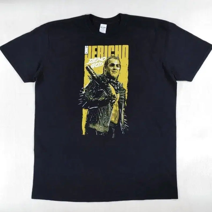 [BUNJANG] WWE Chris Jericho "Demo God" Graphic T-Shirt / WWE 크리스 제리코 반팔 티셔츠 2XL