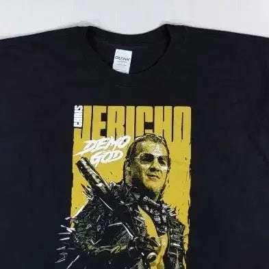 [BUNJANG] WWE Chris Jericho "Demo God" Graphic T-Shirt / WWE 크리스 제리코 반팔 티셔츠 2XL