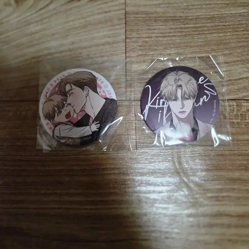 [BUNJANG] Kiss Me If You Can Bundle Set Can Badges / 키스미이프유캔 캔뱃지 일괄