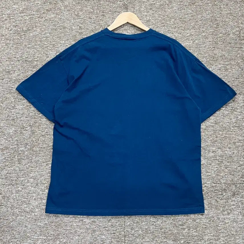 [BUNJANG] Critic Printing Short Sleeve T-shirt Navy XL / 크리틱 프린팅 반팔티 네이비 XL